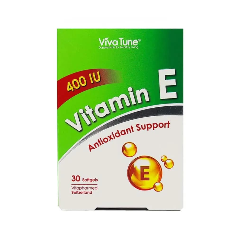 کپسول نرم ژلاتینی ویتامین E 400 واحد ویواتیون — تصویر ۳