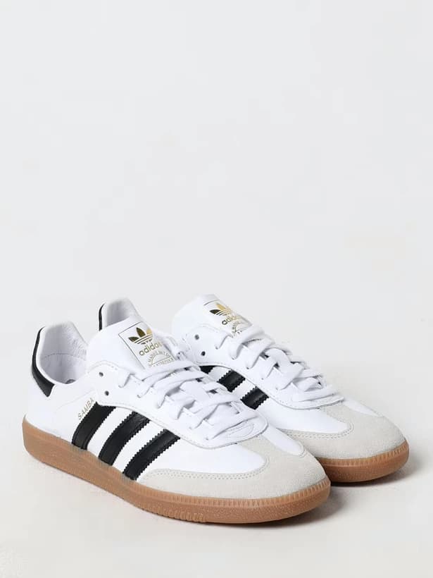 کفش ادیداس سامبا دیکان سفید مشکی مدل | Adidas Samba Decon White Black — تصویر ۲