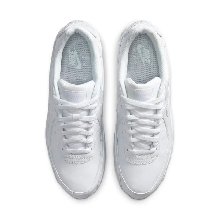 کفش نایک ایر مکس 90 مردانه و زنانه مدل Triple White — تصویر ۴