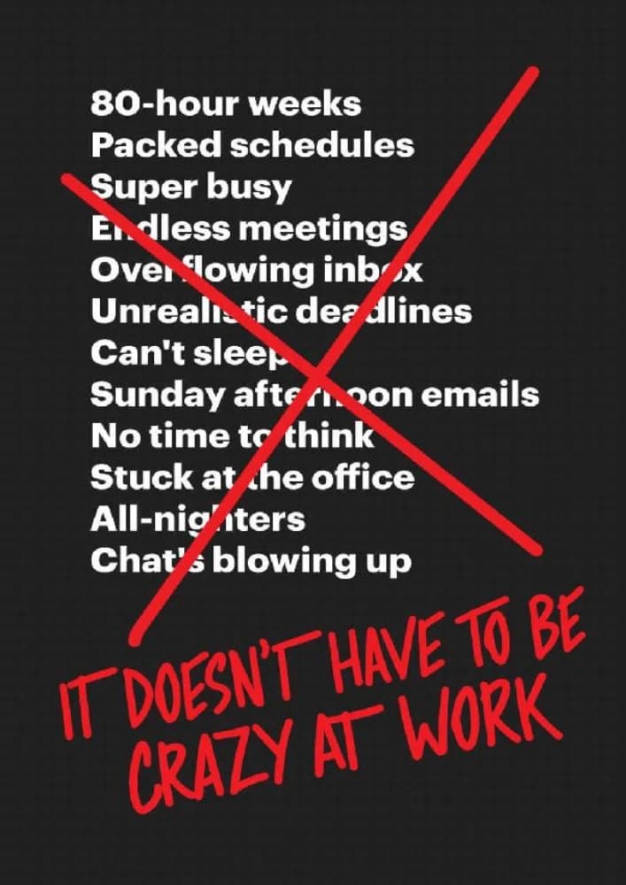 کتاب It Doesn’t Have to Be Crazy at Work (لازم نیست محیط کار دیوانهکننده باشد) نسخه انگلیسی PDF | جیسون فرید و دیوید هاینمایر هانسون