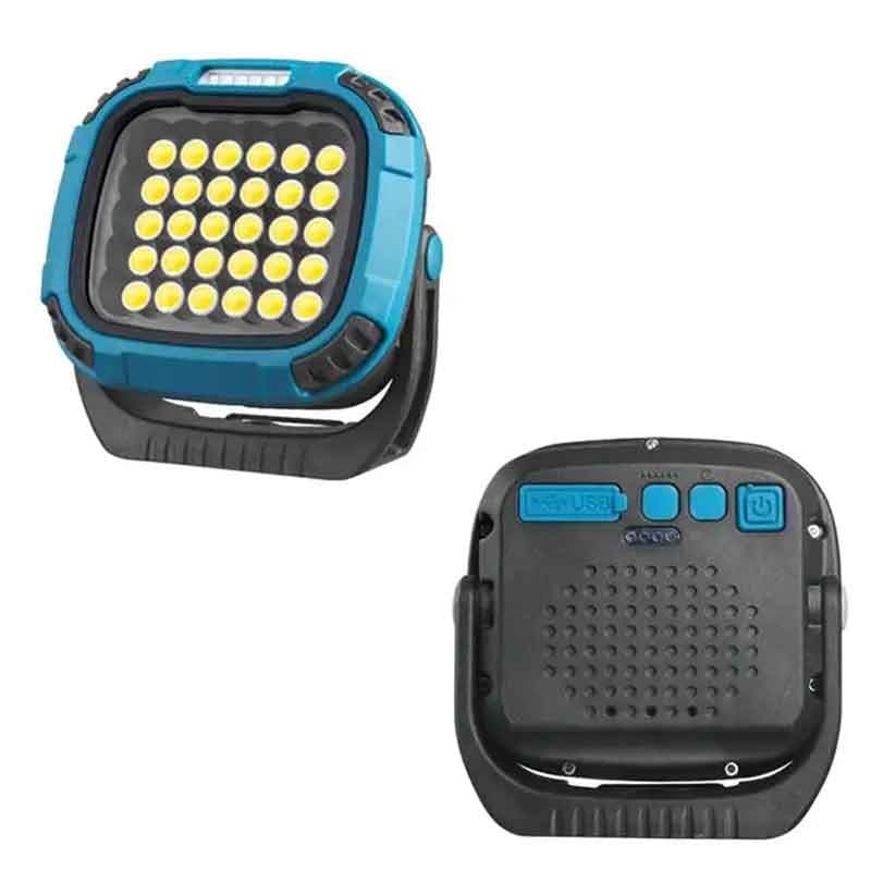 چراغ پروژکتور شارژی کمپینگ COB مدل W893-1 آهنربایی — تصویر ۲