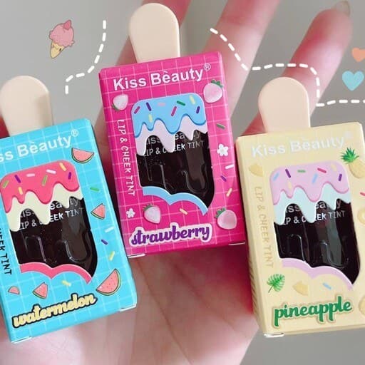 تینت میوه ای بستنی kiss beauty