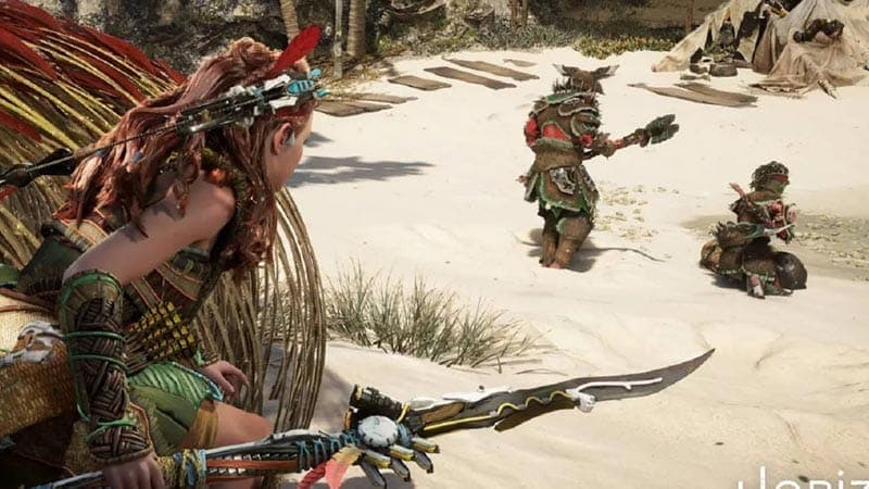 بازی کارکرده Horizon: forbidden west برای PS4 — تصویر ۴