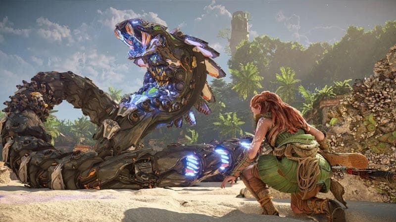 بازی کارکرده Horizon: forbidden west برای PS4 — تصویر ۲
