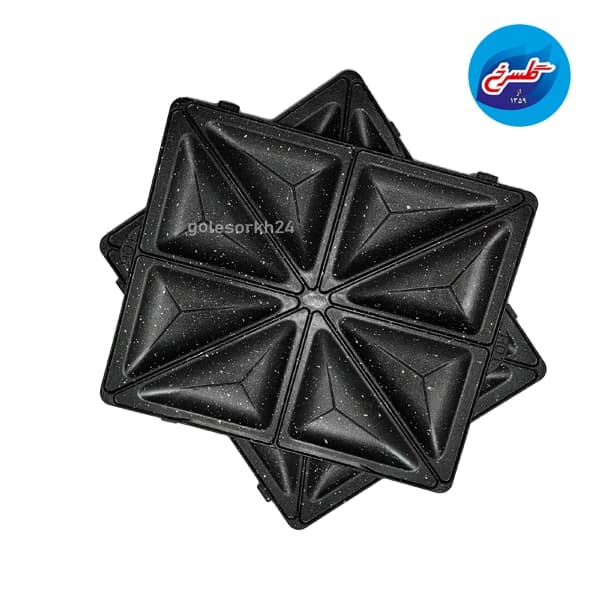 ساندویچ ساز ویکند مشکی مدل WKS-1050G — تصویر ۶