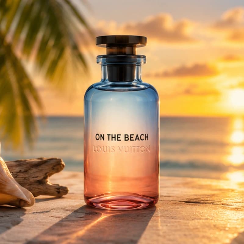 عطر ادکلن لویی ویتون ان د بیچ – یونیسکس خنک (Louis Vuitton – On The Beach) درجه ۱ سوئیس — تصویر ۴