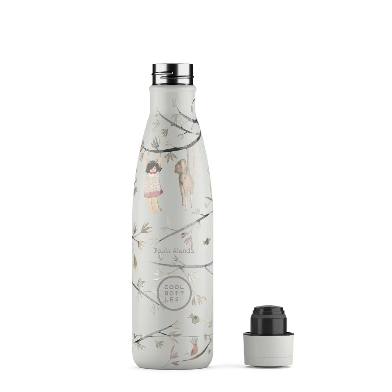فلاسک آب 350 میل طرح درخت برند cool bottle — تصویر ۳