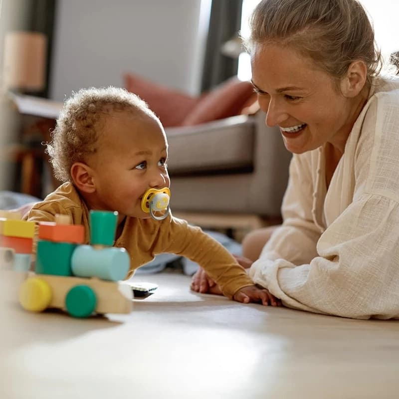 پستانک ارتودنسی 18-6 ماه اونت Philips Avent (لیمو) — تصویر ۳
