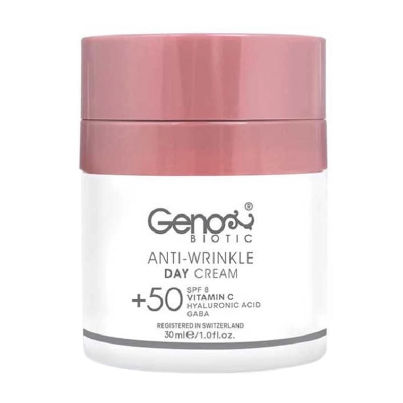کرم ضد چروک روز مناسب بالای 50 سال ژنوبایوتیک (30ml) — تصویر ۴