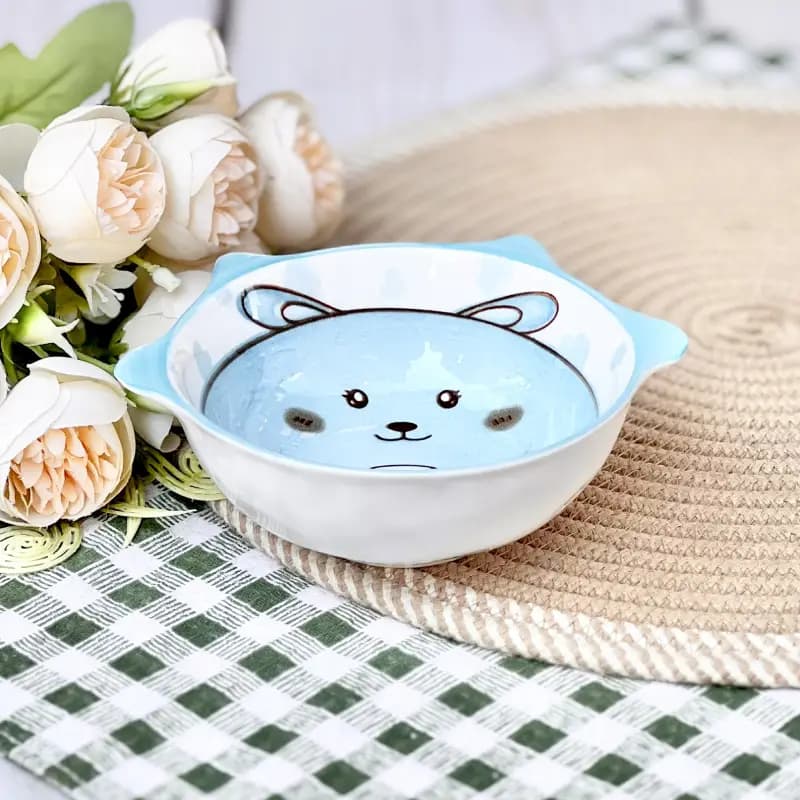 پیاله 2 گوش و 2 شاخ طرح خرس دنی هوم