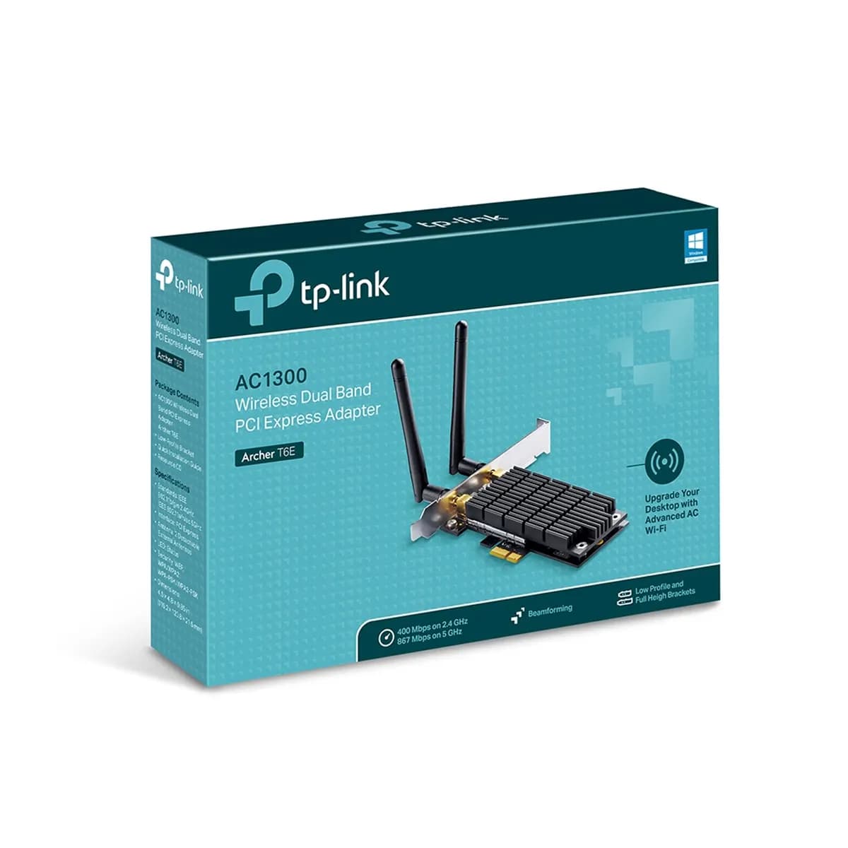 کارت شبکه بی سیم تی پی لینک مدل TP-Link Archer T6E AC1300 Wireless Dual Band PCI Express Adapter — تصویر ۶