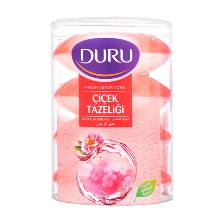 صابون Duru مدل Cicek Tazeligi بسته 4 عددی — تصویر ۲