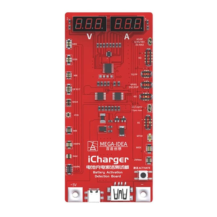 کیت شارژر و تستر باطری مگا آیدیا MEGA-IDEA ICHARGER