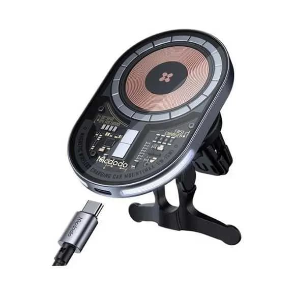 پایه نگهدارنده و شارژر بیسیم موبایل مک دودو مدل CH-2340 — تصویر ۳
