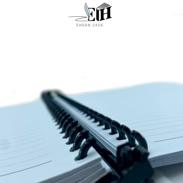 کلاسور کلاسینو 26 حلقه -چرم قفل پلاستیک کد 130 — تصویر ۳