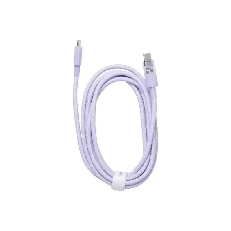 کابل شارژ Type-C to Type-C باسئوس مدل Explorer Series Smart Temperature با طول 2 متر 100 وات — تصویر ۳