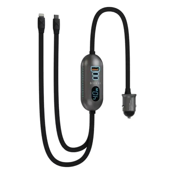 شارژر فندکی فست شارژ خودرو لولو مدل Levelo Polix 84W Fast Car Charger — تصویر ۲