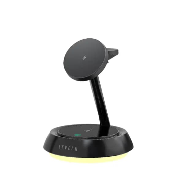 شارژر بیسیم ۳ در ۱ لولو مدل Levelo Sienese 3 In 1 Wireless Charger — تصویر ۲