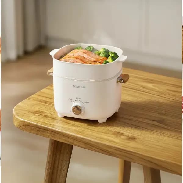 بخارپز برقی چندکاره گرین لاین مدل Green Lion Multi-Pot Electric Cooker — تصویر ۴