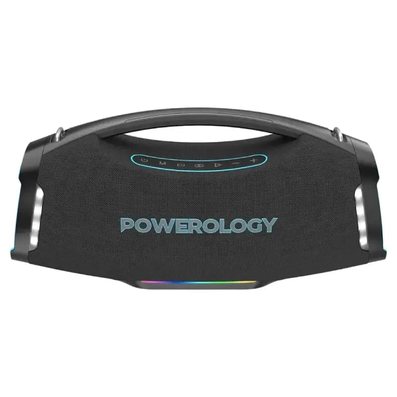 اسپیکر 170 وات بلوتوثی پاورولوژی مدل Powerology Rock RGB PWF9BK
