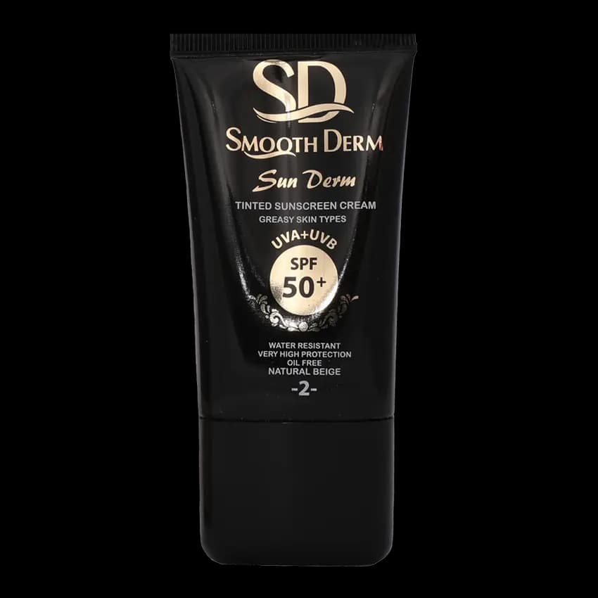 ضد آفتاب رنگی پوست چرب اسموت درم +SPF50 — تصویر ۳