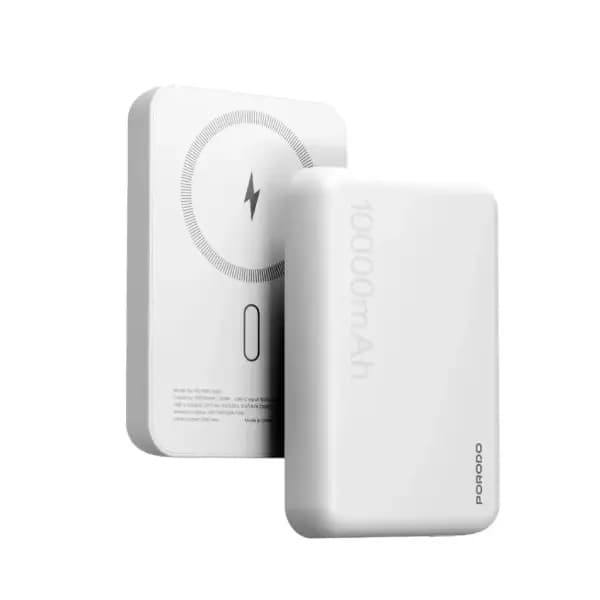 پاوربانک مگ سیف 10 هزار پرودو مدل Porodo 10000mAh MagSafe Power Bank — تصویر ۲
