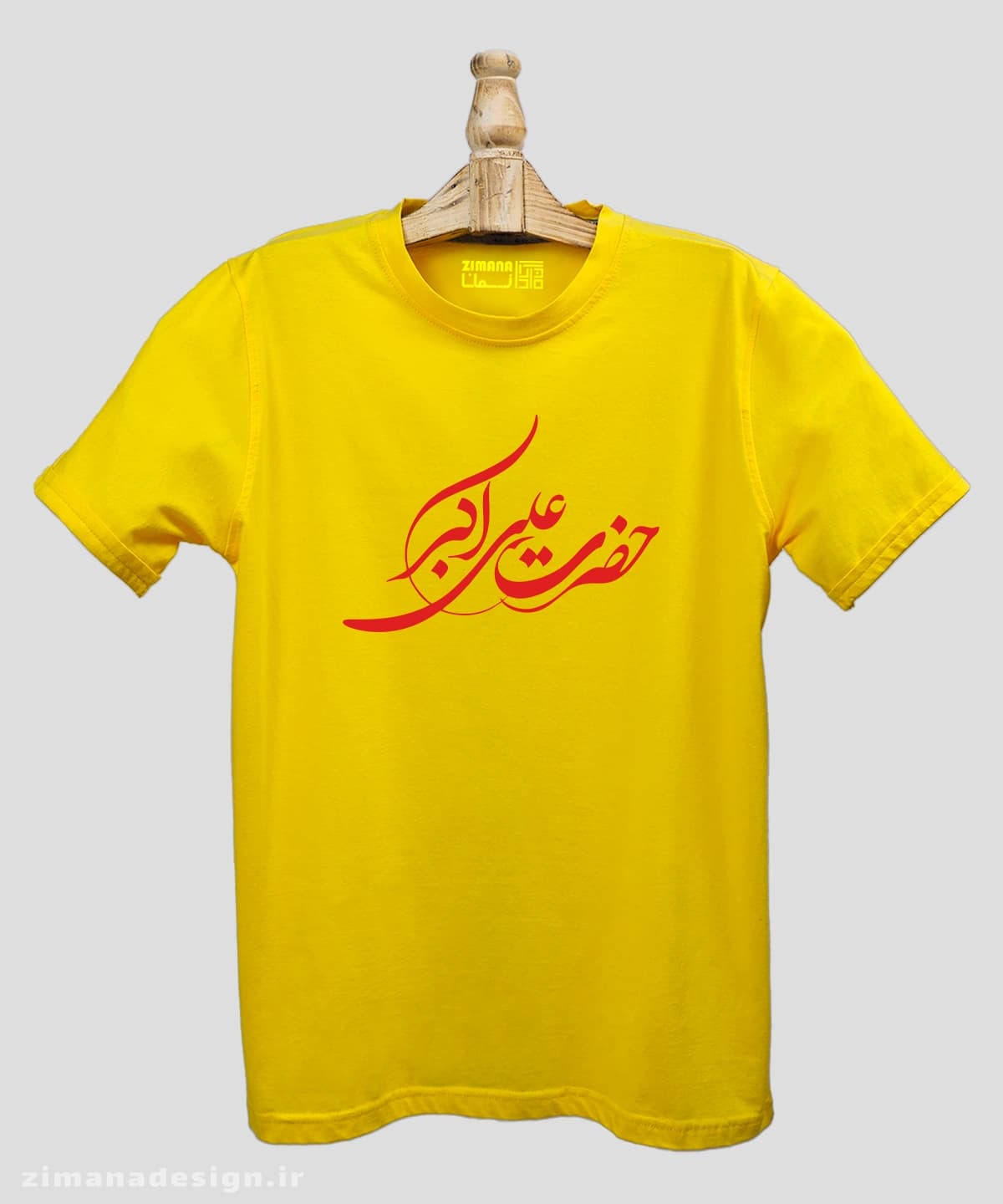 تیشرت مردانه و زنانه مذهبی طرح حضرت علی اکبر کد 735 — تصویر ۳