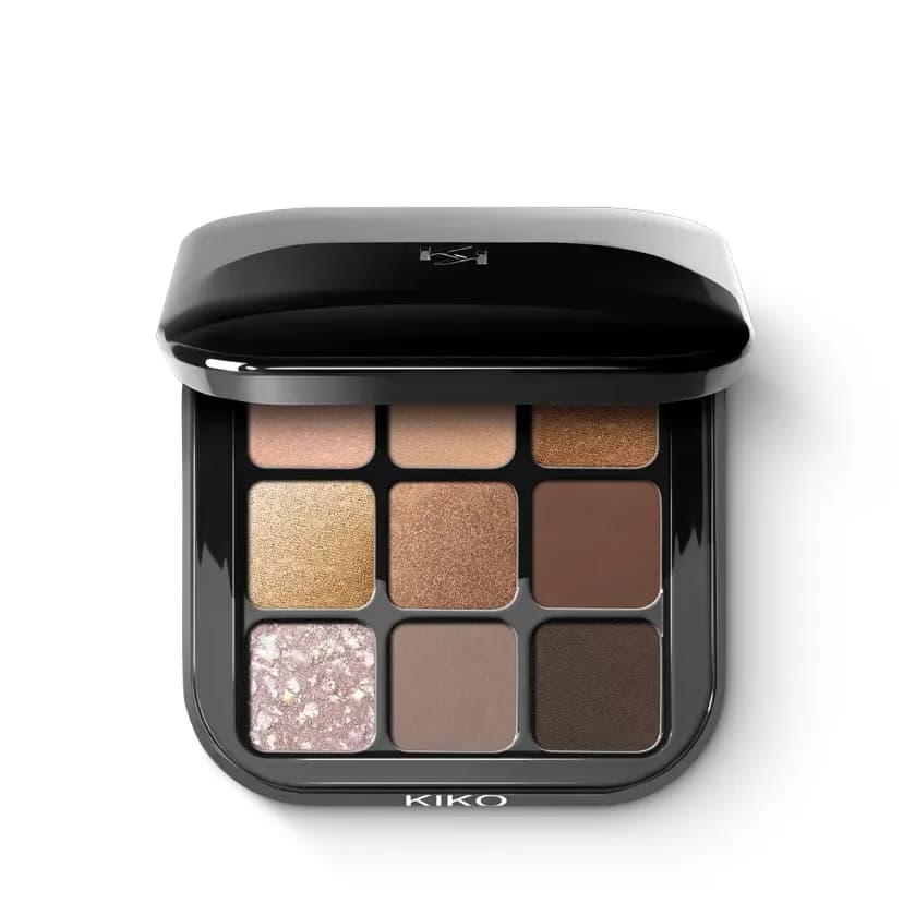 پالت سایه 9 رنگ کیکو مدل 01 Earth Tones