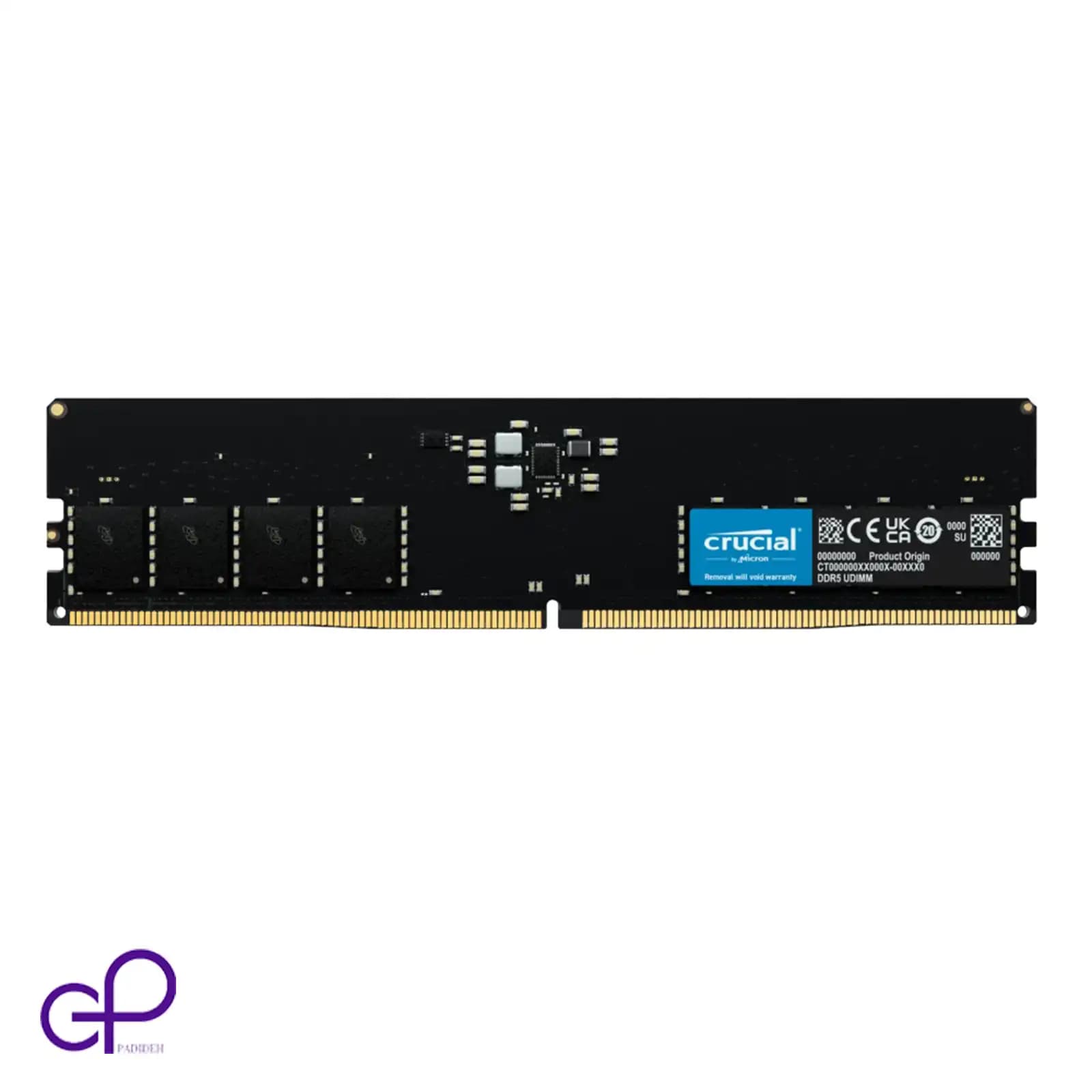 رم کامپیوتر DDR5 کروشیال با ظرفیت 32 گیگابایت و فرکانس 5600 مگاهرتز