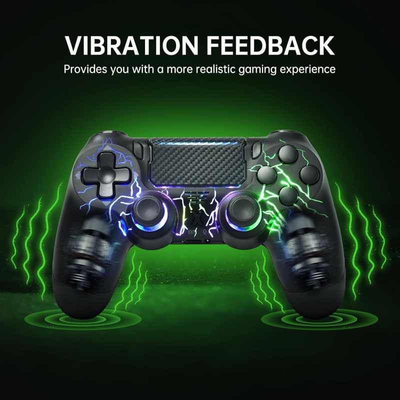دسته بازی بیسیم mone برای PS4/PS4 Pro/PS4 Slim و PC — تصویر ۵