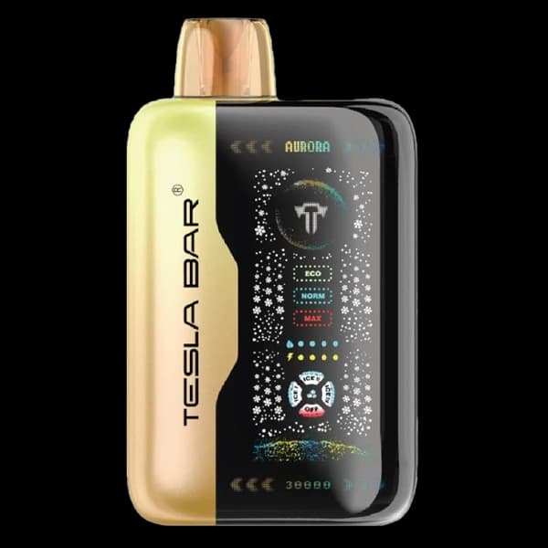 پاد یکبار مصرف تسلا بار توت فرنگی موز 40000 پاف Tesla bar srtrawberry banana pod