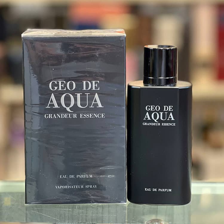 ادو پرفیوم مردانه Grandeur Essence GEO DE AQUA حجم 100 میلی لیتر — تصویر ۲