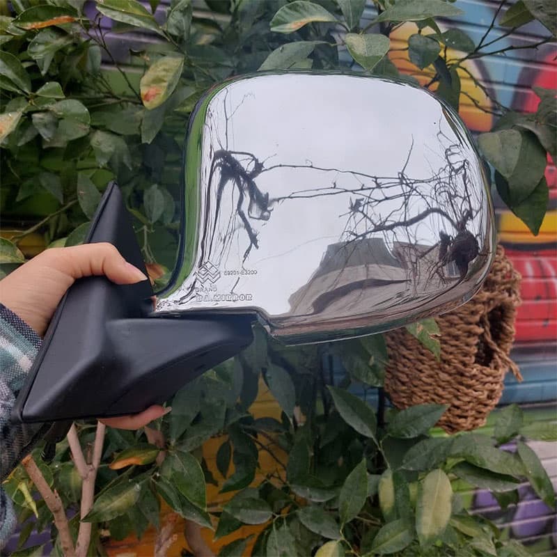 آینه بغل پاجرو طرح کروم مجموعه 2 عددی کد 2266 — تصویر ۴