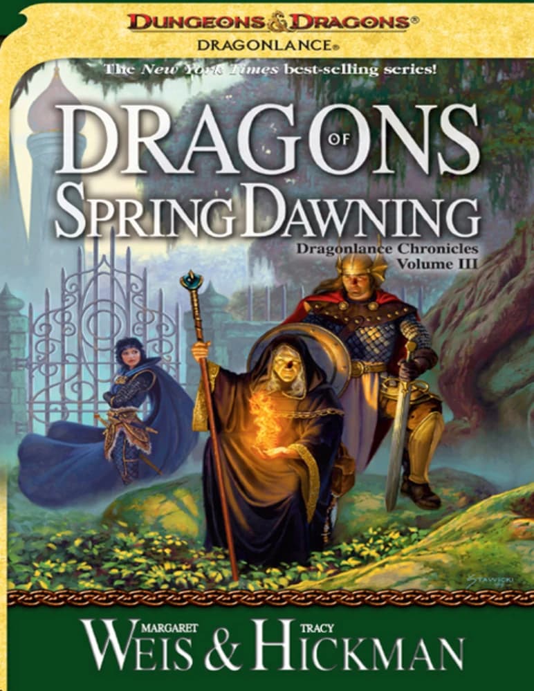 کتاب اژدهایان طلوع بهار (Dragons of Spring Dawning) نسخه انگلیسی PDF | مارگارت وایز
