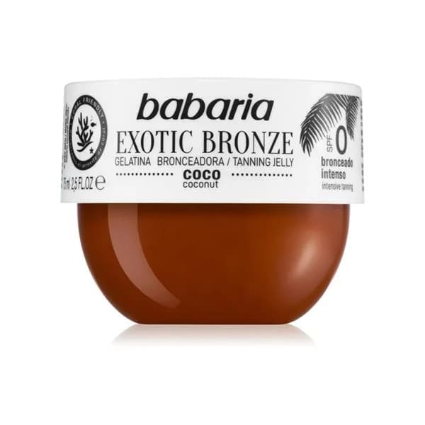 ژل برنزه کننده بدن باباریا مدل Exotic Bronze Coconut