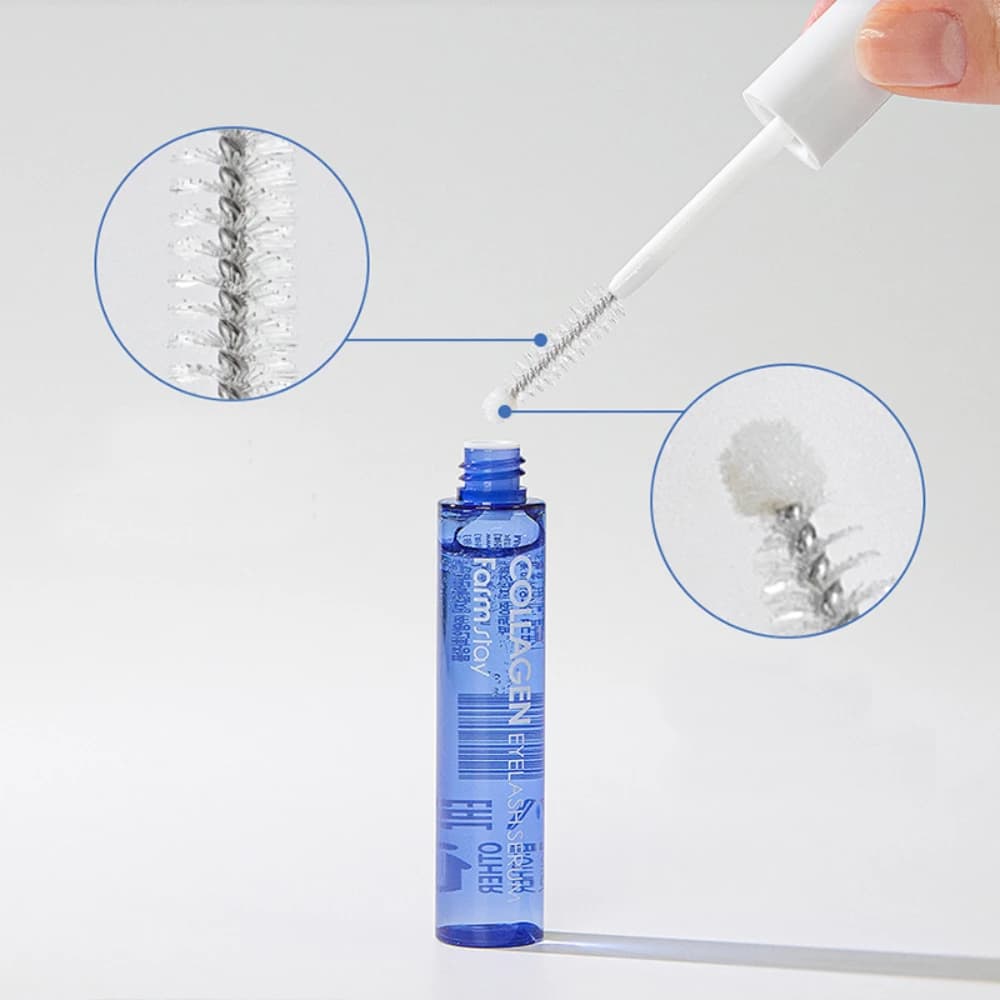 سرم تقویت مژه و ابرو کلاژن فارم استی اصل (Farmstay Collagen Eyelash & Eyebrow Serum) — تصویر ۲