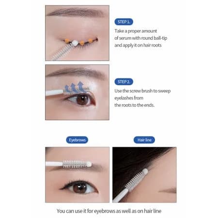 سرم تقویت مژه و ابرو کلاژن فارم استی اصل (Farmstay Collagen Eyelash & Eyebrow Serum) — تصویر ۳