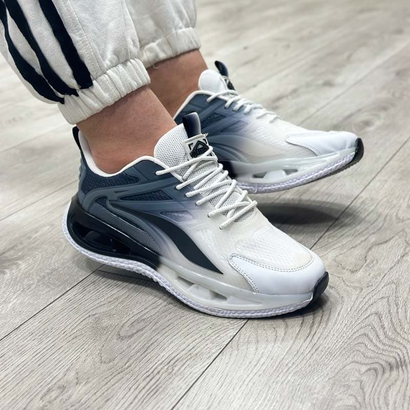 کتونی اسپرت مردانه مدل پوما puma رنگ سفید مشکی کد 6600 — تصویر ۷