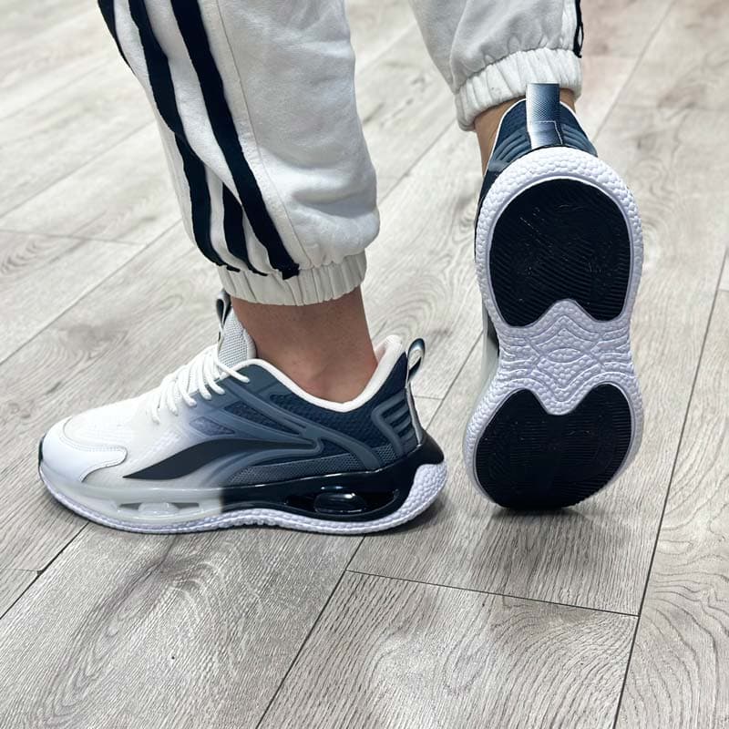 کتونی اسپرت مردانه مدل پوما puma رنگ سفید مشکی کد 6600 — تصویر ۳