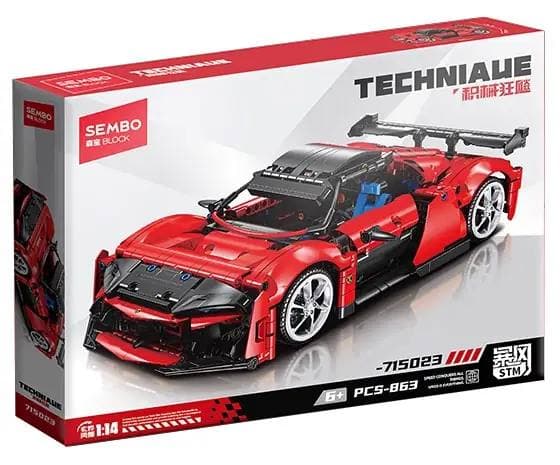لگو ماشین اسپرت مدل Sembo Red Super Car کد 715023
