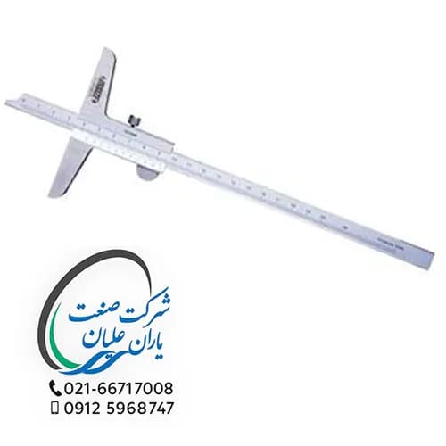 کولیس عمقسنج ورنیه ۳۰ سانت مدل ۱۲۴۹-۳۰۰ اینسایز(INSIZE)