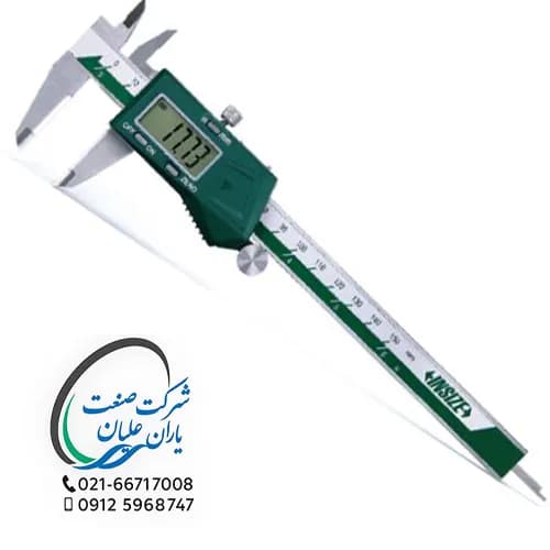 کولیس دیجیتال با فک سرامیکی 20 سانت مدل 1193-200 اینسایز (INSIZE)
