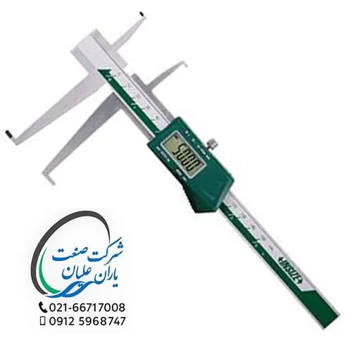 کولیس دیجیتال شیار داخل ضد آب 15 سانت مدل 1176-150P اینسایز