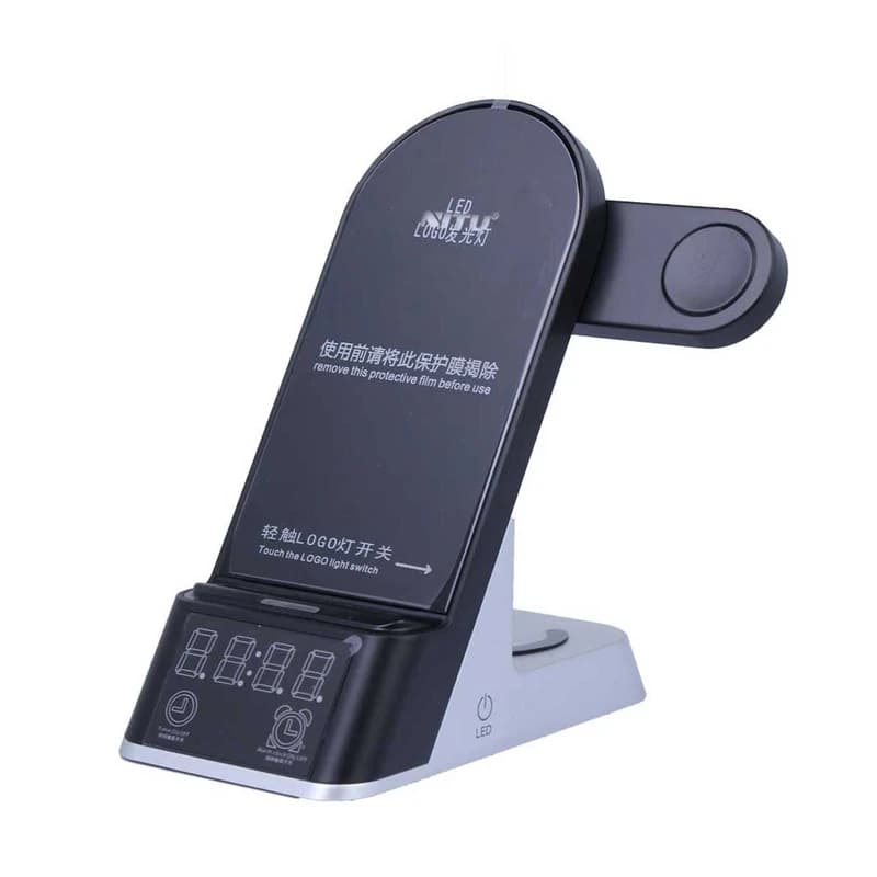 پایه نگهدارنده و شارژر وایرلس 3IN1 نیتو NITU NT201 — تصویر ۳