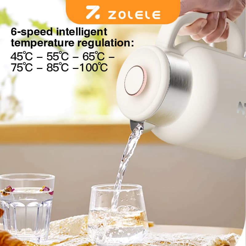 کتری برقی شیائومی مدل (ZOLELE Kettle HK152 (OPEN BOX ظرفیت 1.5 لیتر (جعبه باز) — تصویر ۸