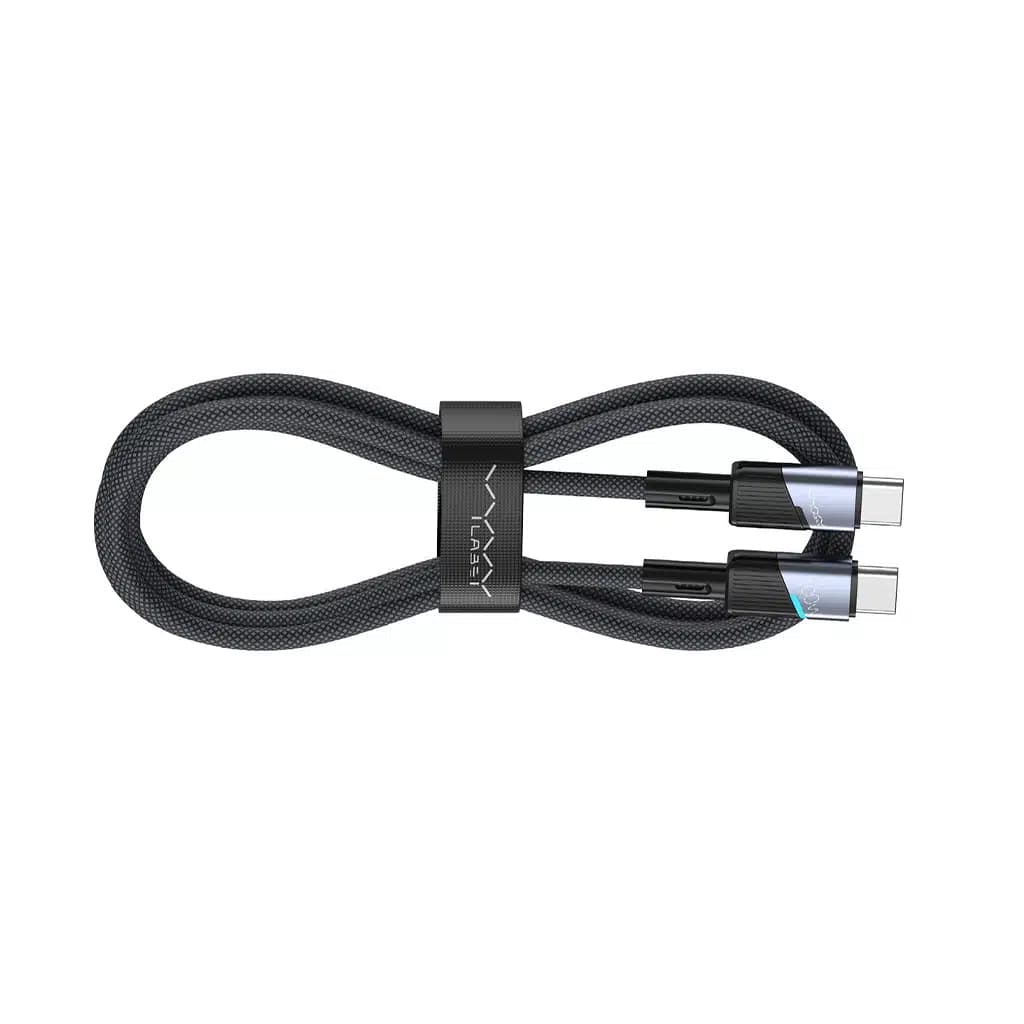 کابل شارژ سریع ۱۰۰ واتی ویوی لبز Vyvylabs VCJLCC101 Cable Superb C TO C 100W 2M — تصویر ۵