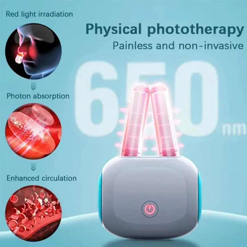 دستگاه درمان ضد آلرژی و سینوزیت بینی شیائومی Xiaomi AF-GLY-C Tech Love Rhinitis phototherapy — تصویر ۷