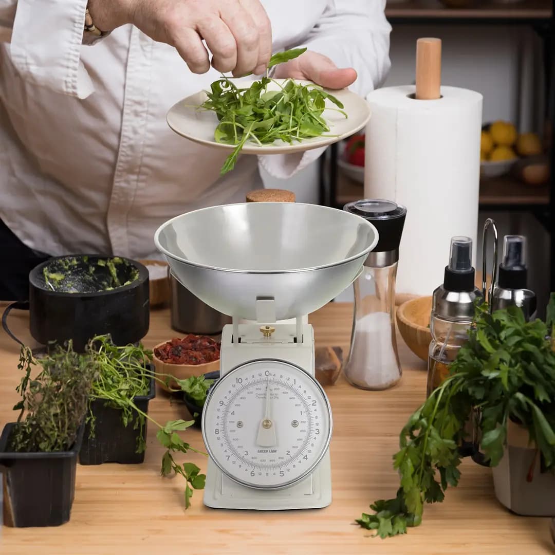 ترازو آشپزخانه وینتیج گرین لاین Green Lion GNVNKSCA Vintage Kitchen Scale — تصویر ۳