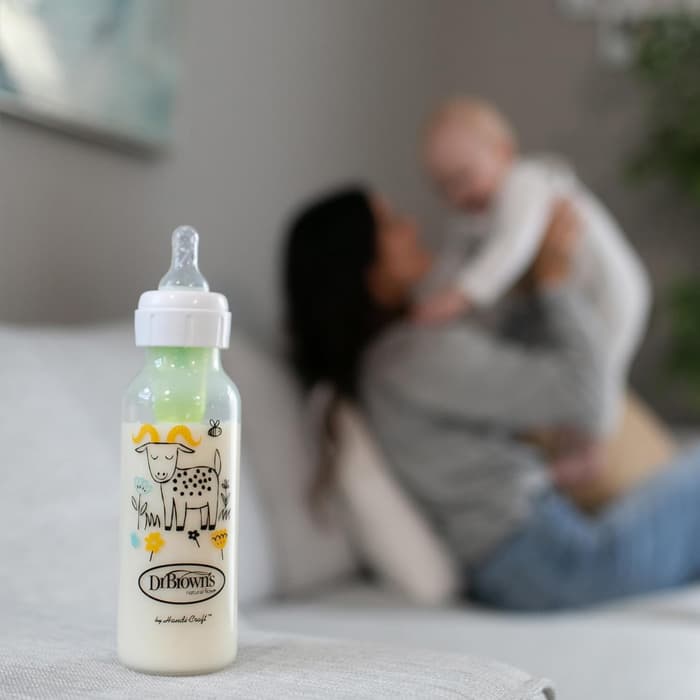 شیشه شیر طلقی 250 میل طرحدار دکتر براونز (اورجینال) — تصویر ۳