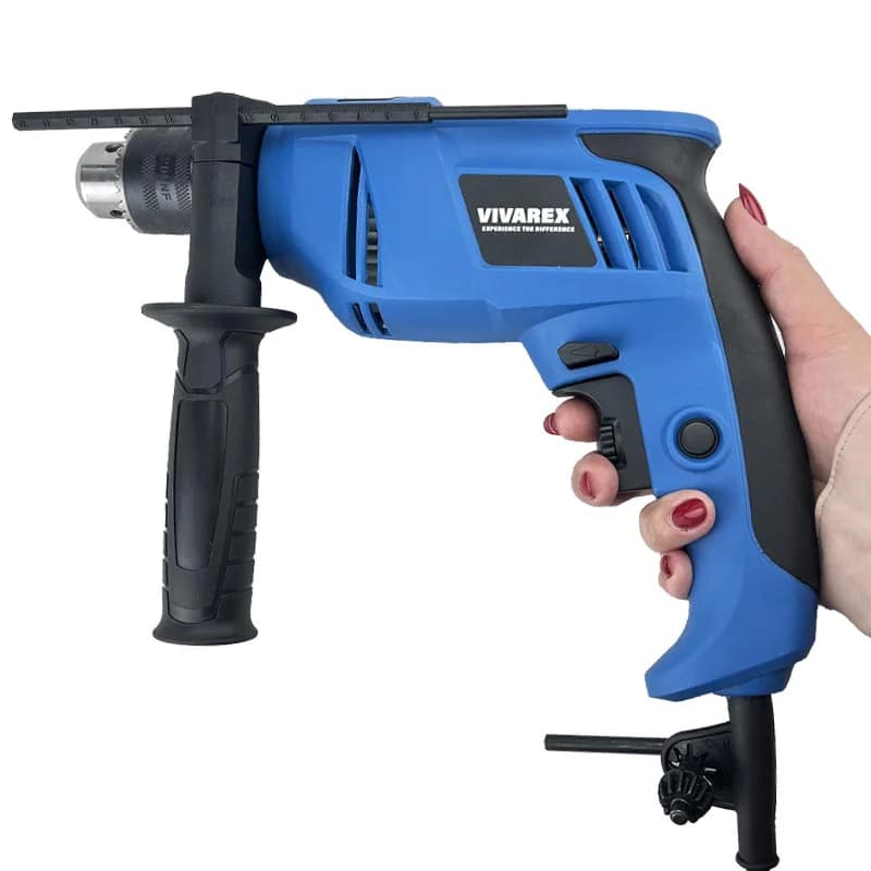 دریل چکشی 650w ویوارکس دیمر دار مدل VR6513-ID — تصویر ۵